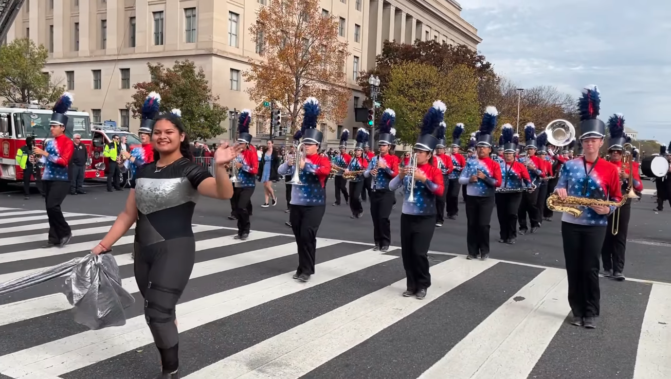 Veterans Marching in a Parade, Washington DC